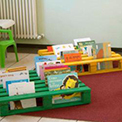 Knihovnička z palet
