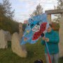 Drak létající FERDA plastový 110 x 64 cm