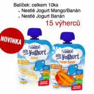 Soutěž o 15 balíčků Nestlé Jogurt
