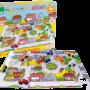 Dřevěné puzzle doprava ve městě