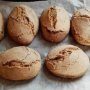Veganské špaldové housky