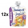 Sunárek Do ručičky s banány a jogurtem, 80g x 12ks