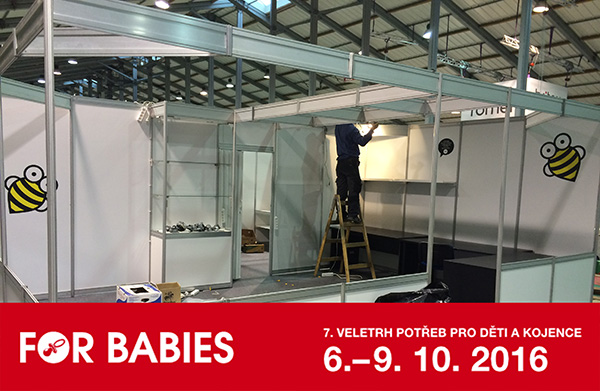 Velká SOUTĚŽ, workshopy ZDARMA a zázemí pro vás i vaše děti ZAJIŠTĚNO. Přijďte za námi na veletrh FOR BABIES!