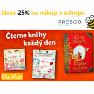 Sleva 25% na nákup knih od Presco