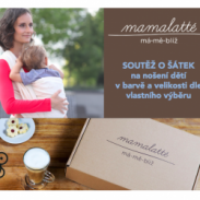 Soutěž o šátek Mamalatté na nošení dětí