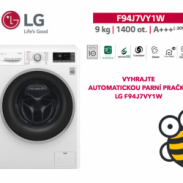 Soutěž parní pračku LG F94J7VY1W
