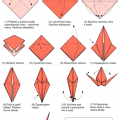 Origami jeřáb