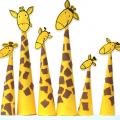 Stojací žirafy