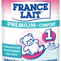 4x FRANCE LAIT Premium Comfort 1 (400g) - kojenecké mléko