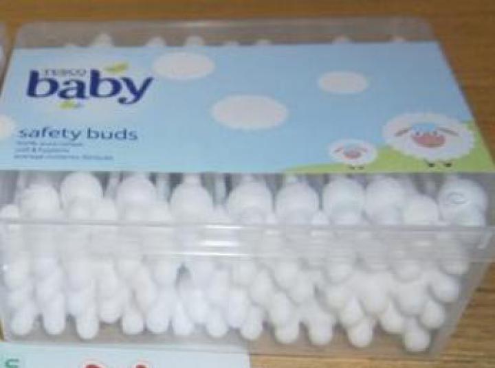 Baby hygienické vatové tyčinky 60 ks