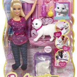 Barbie Hrací set s koťátkem