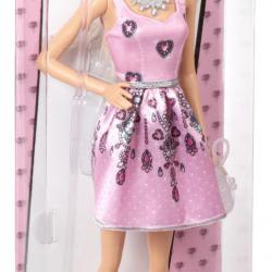 Barbie Modelka růžové šaty