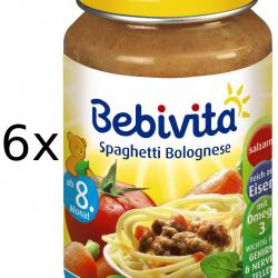 Bebivita Boloňské špagety - 6x220g