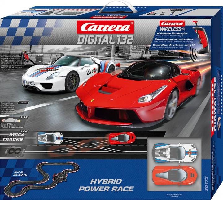 Carrera Autodráha D132 Hybrid Power Race