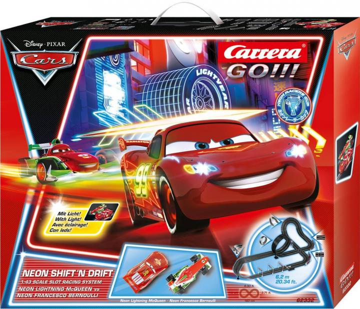 Carrera Autodráha GO Disney/Pixar Neon Shift Drift