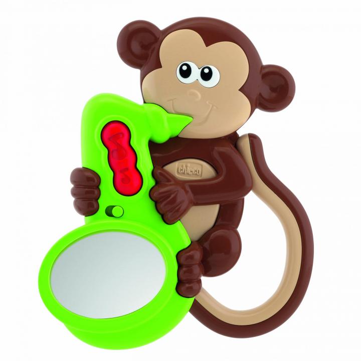 Chicco Chrastítko opička zvuky a světlo