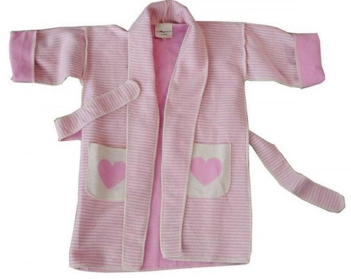 David Fussenegger Kimono 2-4 roky - Srdce růžová