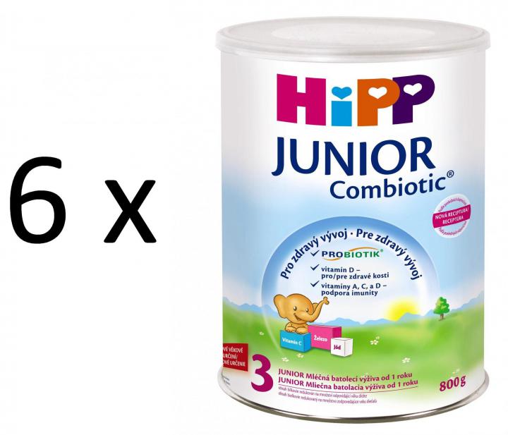 HiPP 3 Junior Combiotic - 6 x 800g
