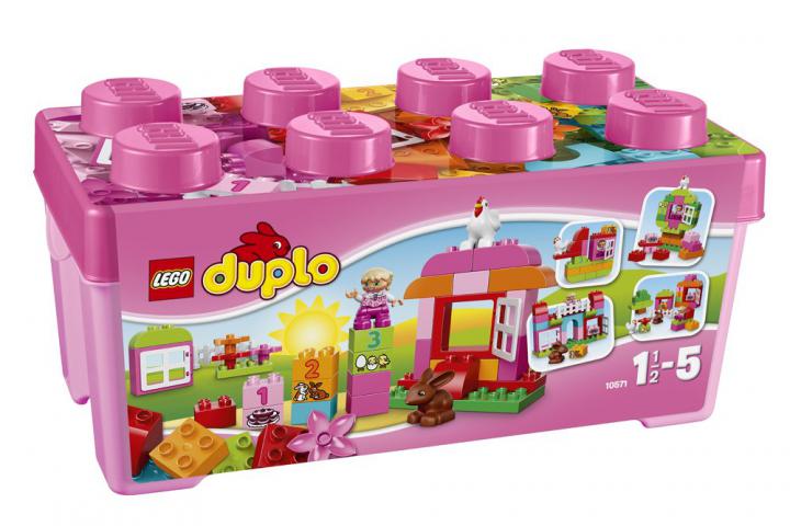 Lego DUPLO Kostičky 10571 Růžový box plný zábavy