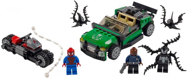 Lego Super Heroes 76004 Spider-Man: Honička na motorce