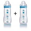 Láhev Baby Bottle Double pack, 2x330ml, modrá