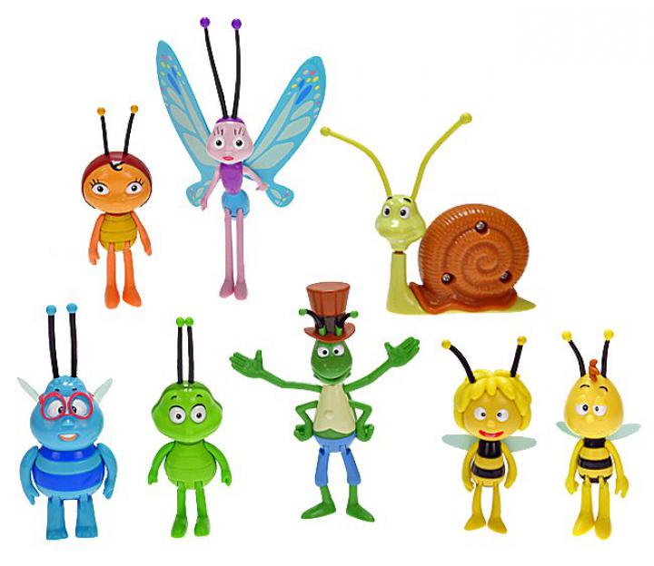 Mikro hračky Postavičky Včelka Mája kloubové