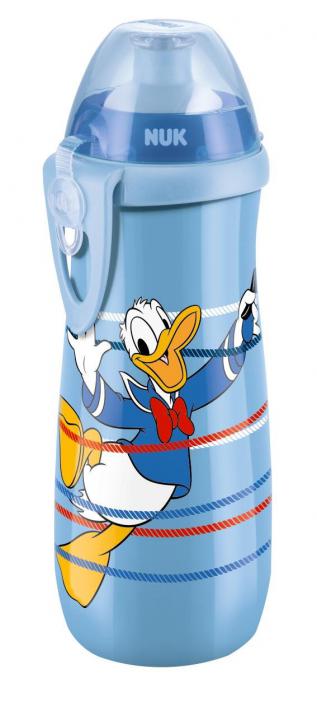 Nuk FC Láhev Sports Cup, Disney Donald 450 ml, bílá