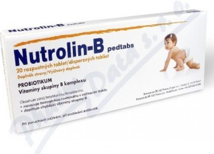 Nutrolin-B pedtabs rozpustné tbl.20