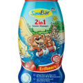 SauBär sprchový gel a šampon 2v1 s vůní jahod