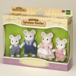 Sylvanian Families Rodina bílých myšek