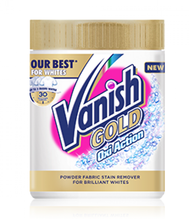 Vanish gold oxi action prášek bílé prádlo