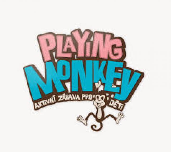 Brno - Playing monkey Baby monkey