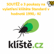 Soutěž o 3 poukazy na vyšetření klíštěte Standard