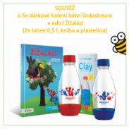 Soutěž o 5 žížaláckých dárkových sad SodaStream