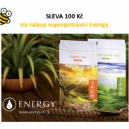 Sleva 100 Kč na nákup zelených potravin od Energy