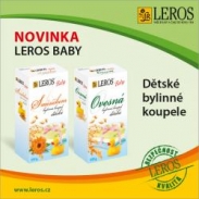 Soutěž o 12x 2 LEROS BABY Dětské bylinné koupele