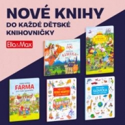 Sleva až 30% na knihy značky ELLA & MAX