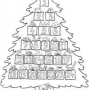 Adventní omalovánkový kalendář