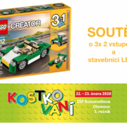 Vyhrajte LEGO a vstupenky na KOSTKOVÁNÍ