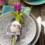 Velikonoční tulipánové prostírání