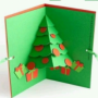 Doma vyrobené 3D vánoční přání