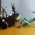 Ferda mravenec, brouk Pytlík, Beruška, kobylka, vozík