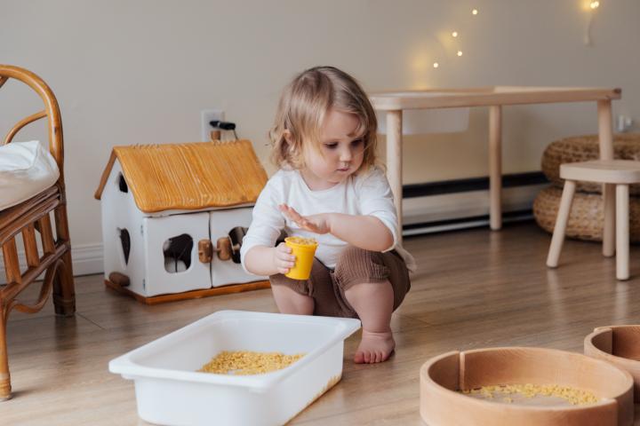 Montessori aktivity pro nejmenší děti