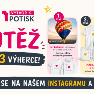 Vyhraj potisk trička dle vlastního návrhu