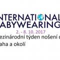 Praha - Pochod na podporu nošení dětí v rámci Mezinárodního týdne nošení dětí.
