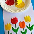 Bramborové tulipány