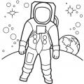 Dítě jako kosmonaut