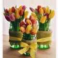 Jarní vázičky s tulipány