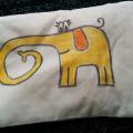 Malování na textil pomocí voskovek