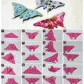 Origami motýlek